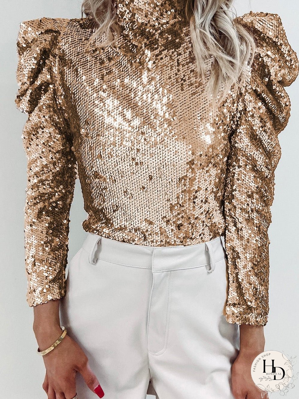 Special Occasion Sequin Top