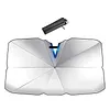 Car Windshield Sun Shade Foldable Umbrella UV Protection 55x31in