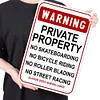 Warning - Vintage Metal Signs(12*16Inch) - Warning