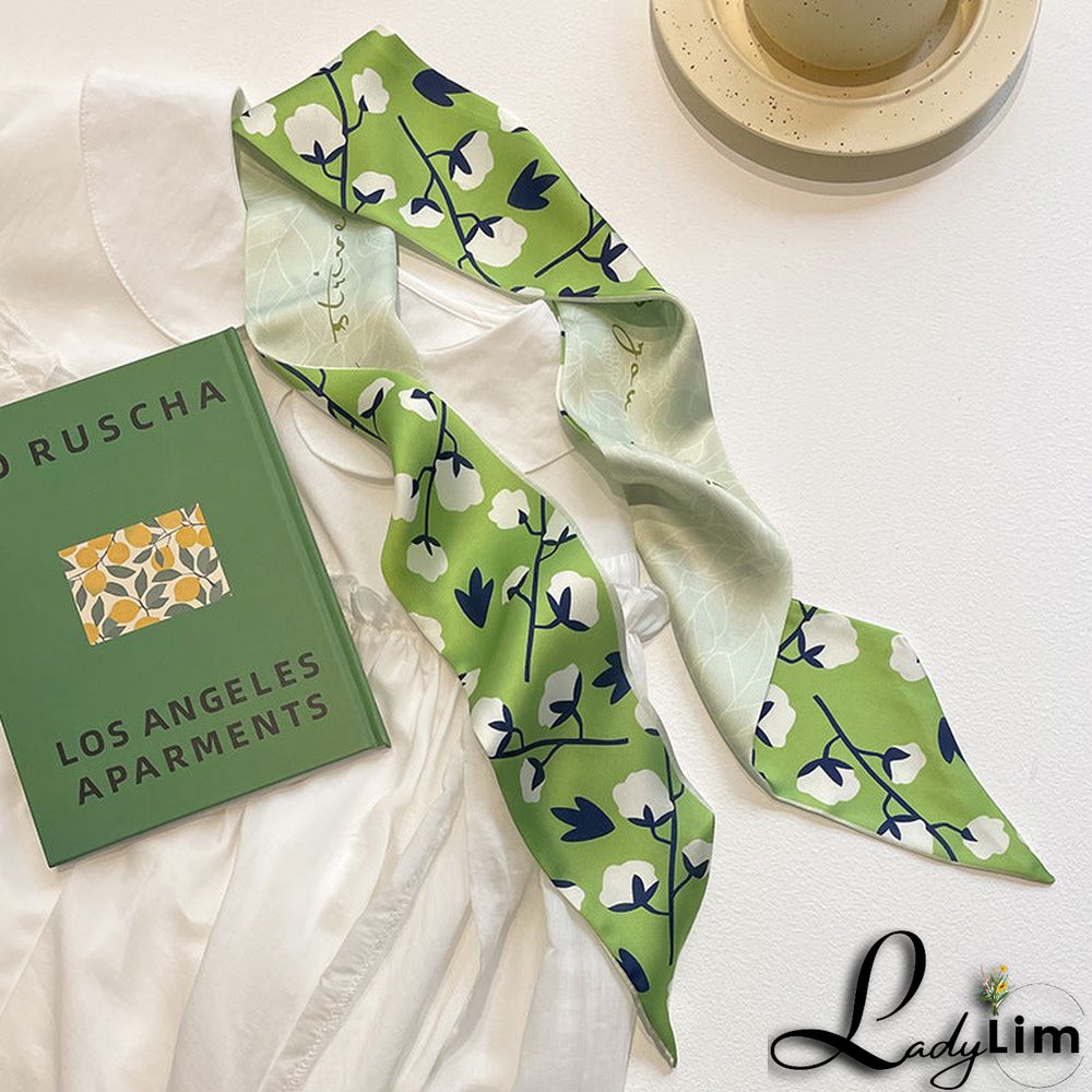 Fresh Summer Silk Scarf