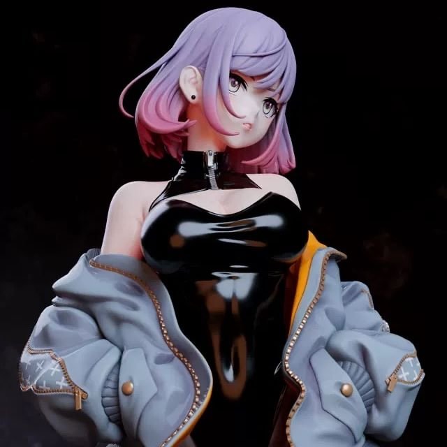 Kawaii Street Style Anime Girl Figure weebmemes