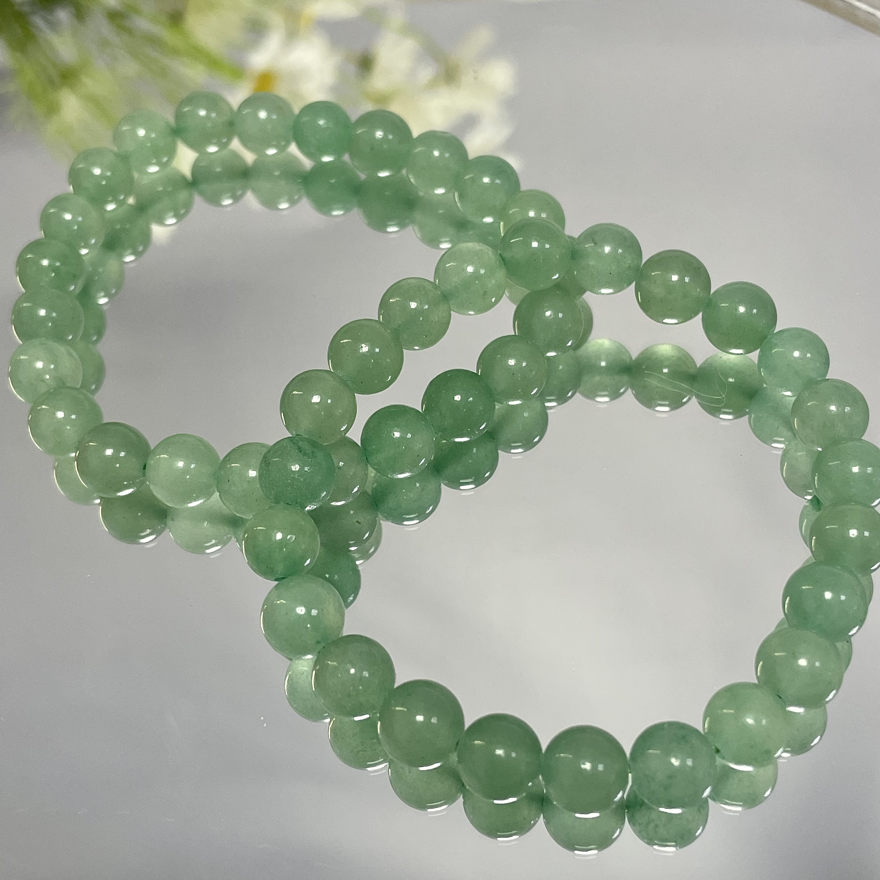 Green Aventurine Bracelet 6mm/8mm/12mm