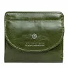 Fashion top layer cowhide ladies wallet trend small card holder