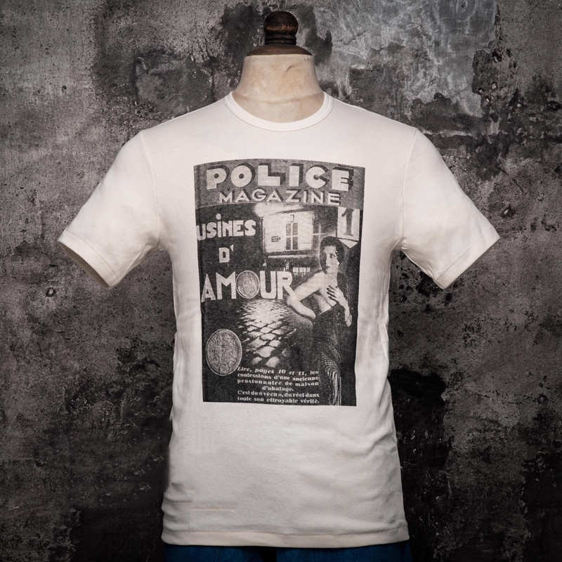Men's 7.5 Oz Cotton Magazine Crew Neck Short Sleeve T-Shirt