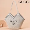 gucci 2023 nowa wysokiej jakości torba ze słomy wysokiej jakości
