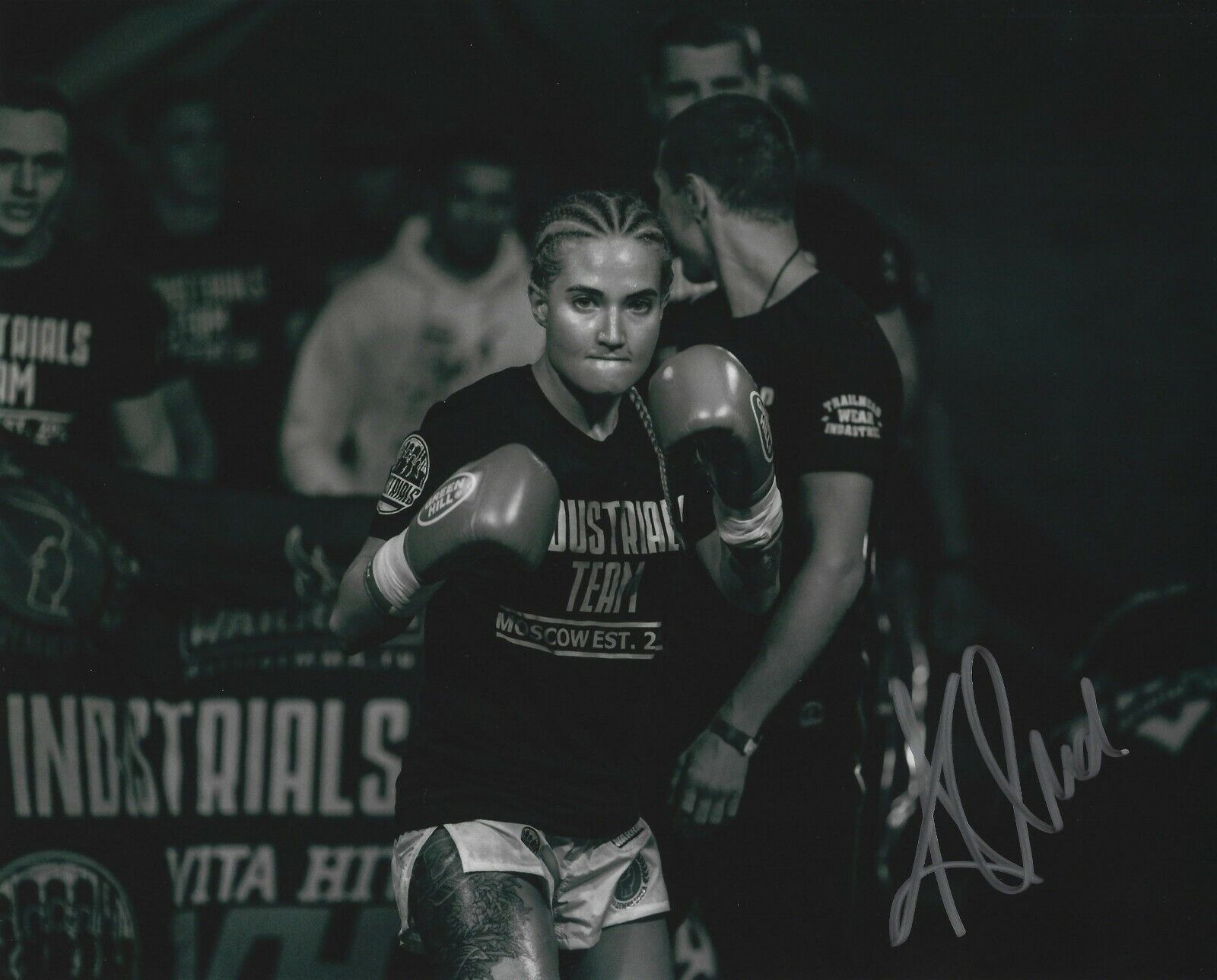 Anastasia Yankova Signed 8x10 Photo Poster painting Bellator MMA K-1 Model Picture Autograph 10