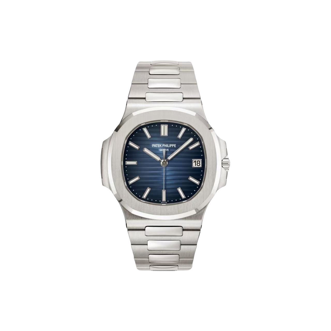 改裝定制 PATEK PHILIPPE 百達翡麗 運動優雅 NAUTILUS系列 鸚鵡螺 自動機械機芯 40mm 藍色錶盤