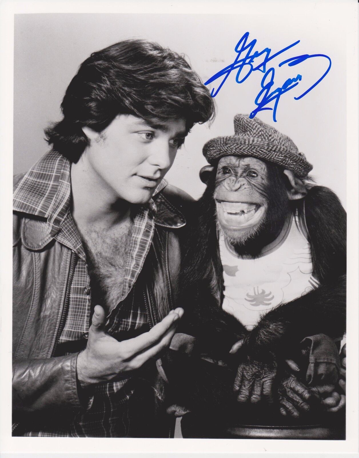 Greg Evigan BJ & The Bear 6 Original Autographed 8X10 Photo Poster painting