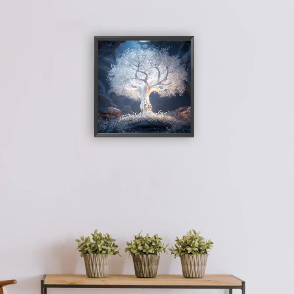 Diamond Painting - Full Round Drill - Life Tree(Canvas|30*30cm)
