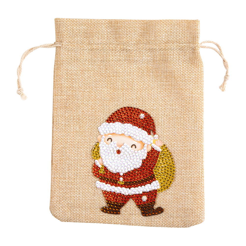 

Christmas Linen Gift Bag - 5D DIY Craft Fashion Accessories, 501 Original