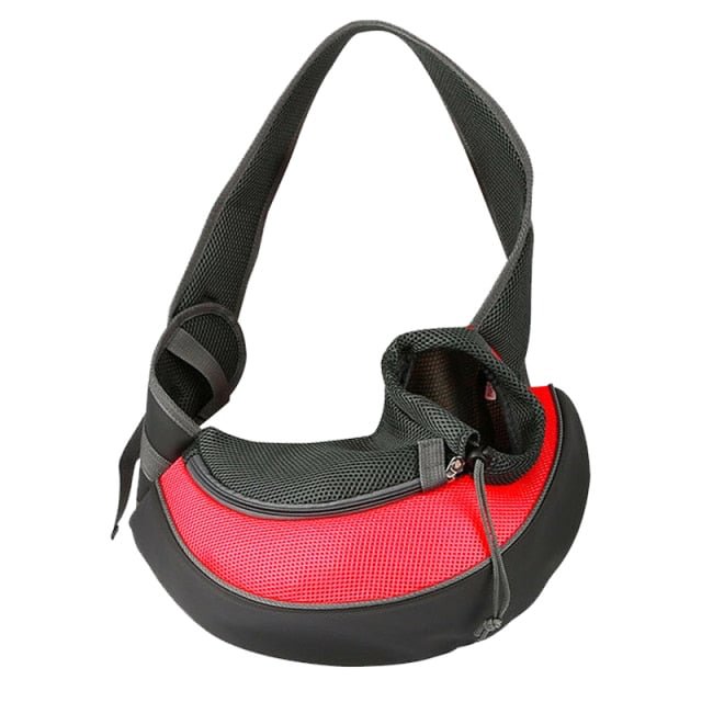 Pet puppy shoulder carrier bag