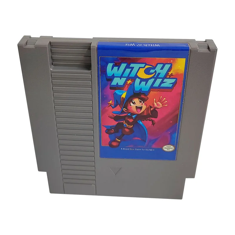 Witch n' Wiz NES For Nintendo Entertainment System Console - 8 Bit Game Cartridge