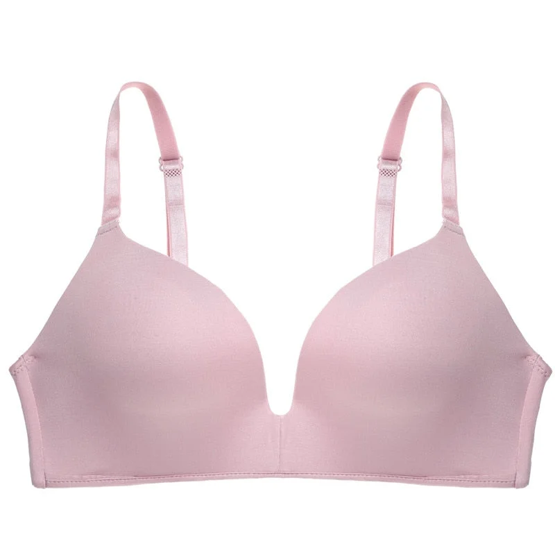 6 Colors Seamless Sexy Bra For Women Bralette Wire Free Push Up Bra Brassiere Female Underwear Lingerie fitness Intimates 2020