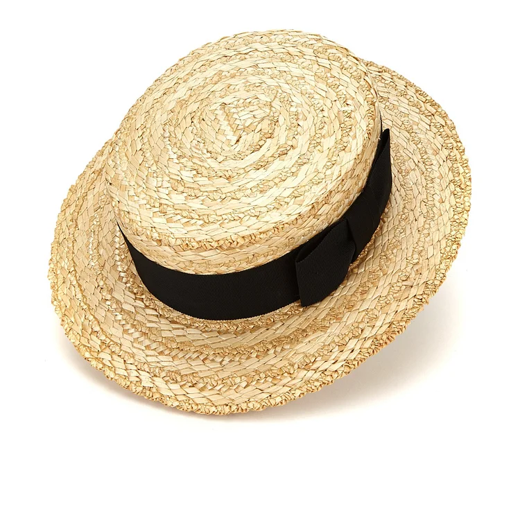 Classic Boater Panama Hat