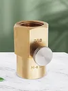 CO2 Refill Adapter G1/2 To W21.8-14 Soda Cylinder Adapter Leakproof for Homebrew