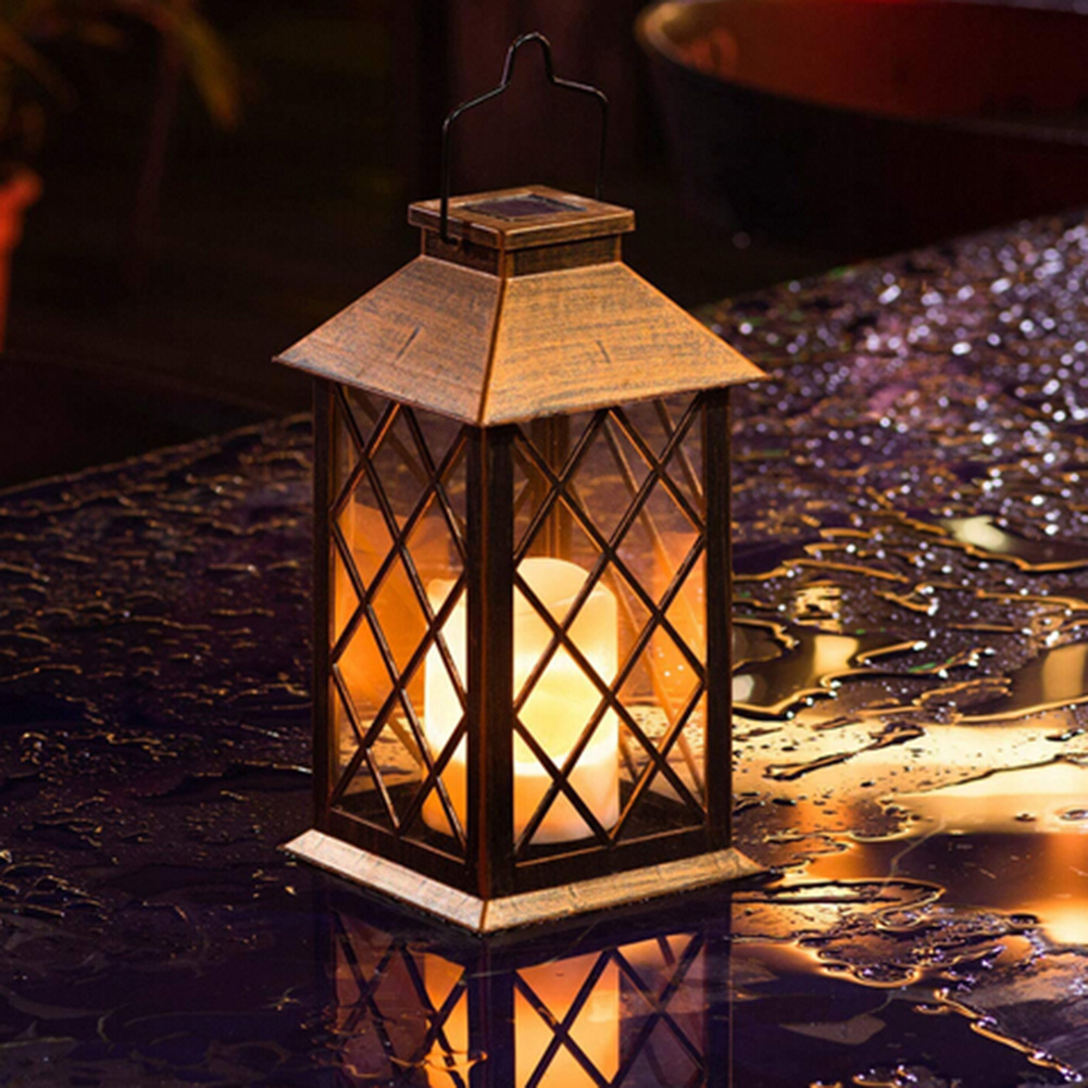 

LED Electronic Waterproof Solar Candle Lantern-Lanscape Lawn Light, 501 Original