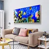 Diamond Painting-DIY Full Round Drill Sea Fish (100x40cm)