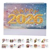 (US Local)2026 Diamond Painting Monthly Calendar Kit Diamond Art Calendar for DIY Crafts Party