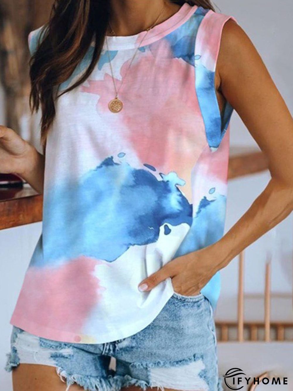 Casual Sleeveless Tops | IFYHOME