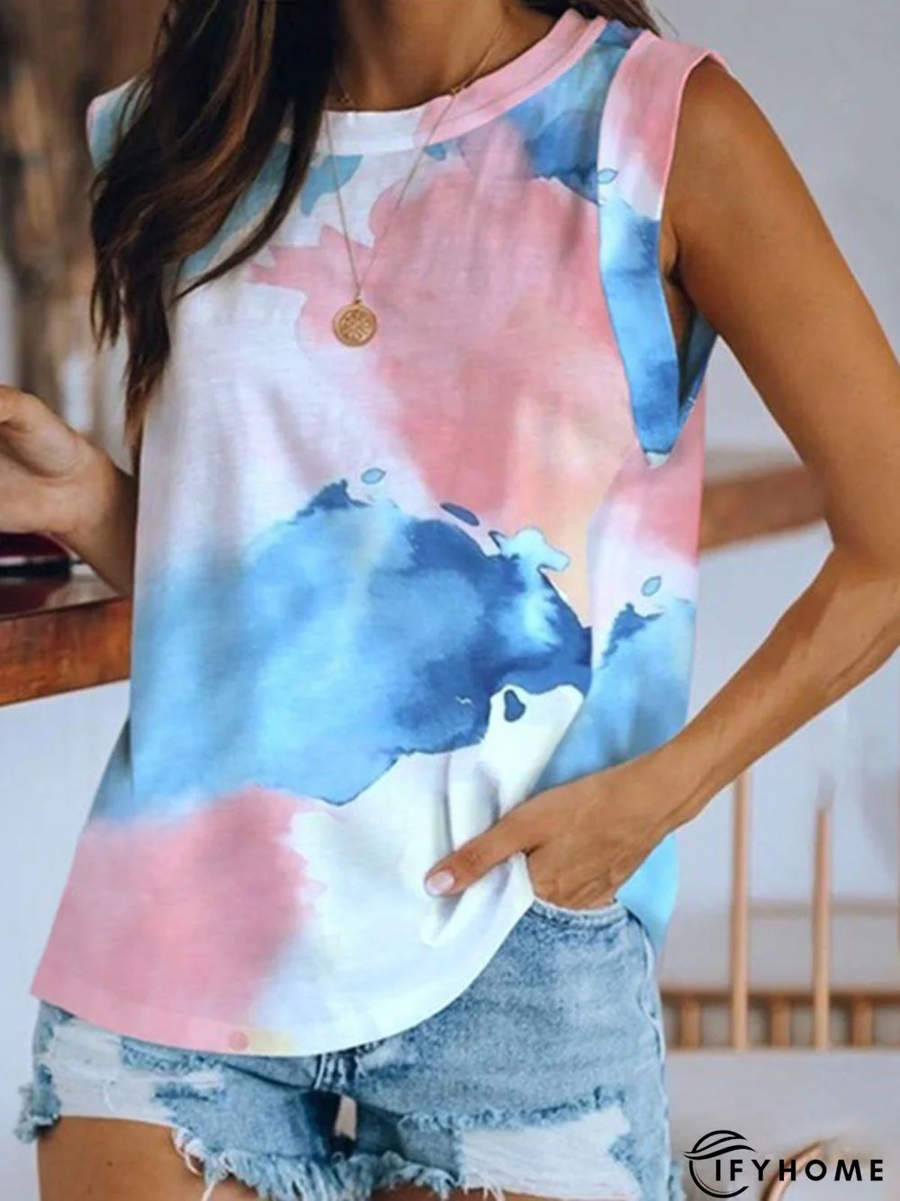 Casual Sleeveless Tops | IFYHOME