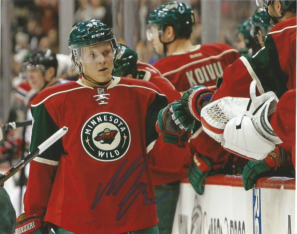 Minnesota Wild Mikael Granlund Autographed Signed 8x10 Photo Poster painting COA B