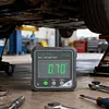 4-Side Digital Angle Finder Magnetic Level Box Electronic Cube Inclinometer Tool