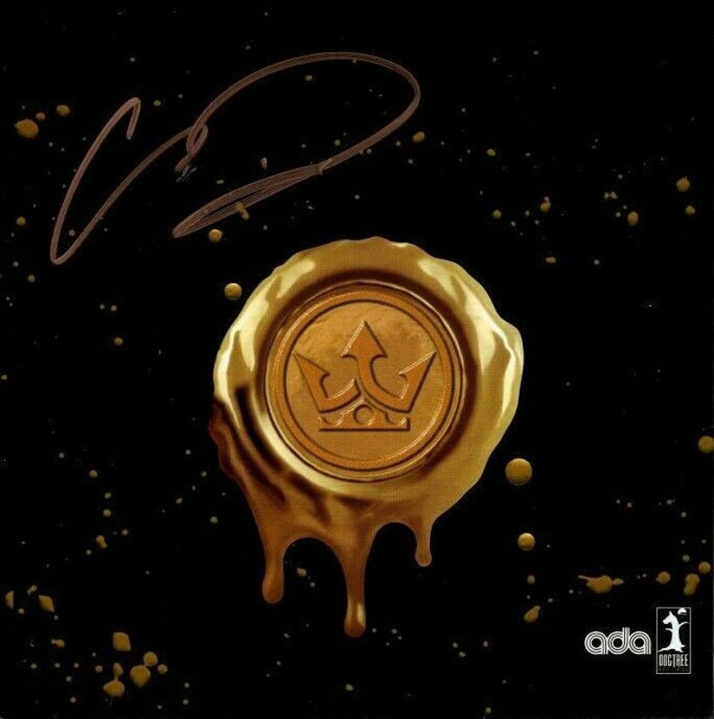 Daughtry signed autographed gold 7 lp album record sleeve rare