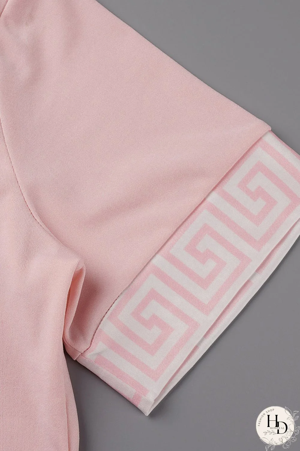 Black Fashion Casual Print Patchwork O Neck Plus Size Two Pieces