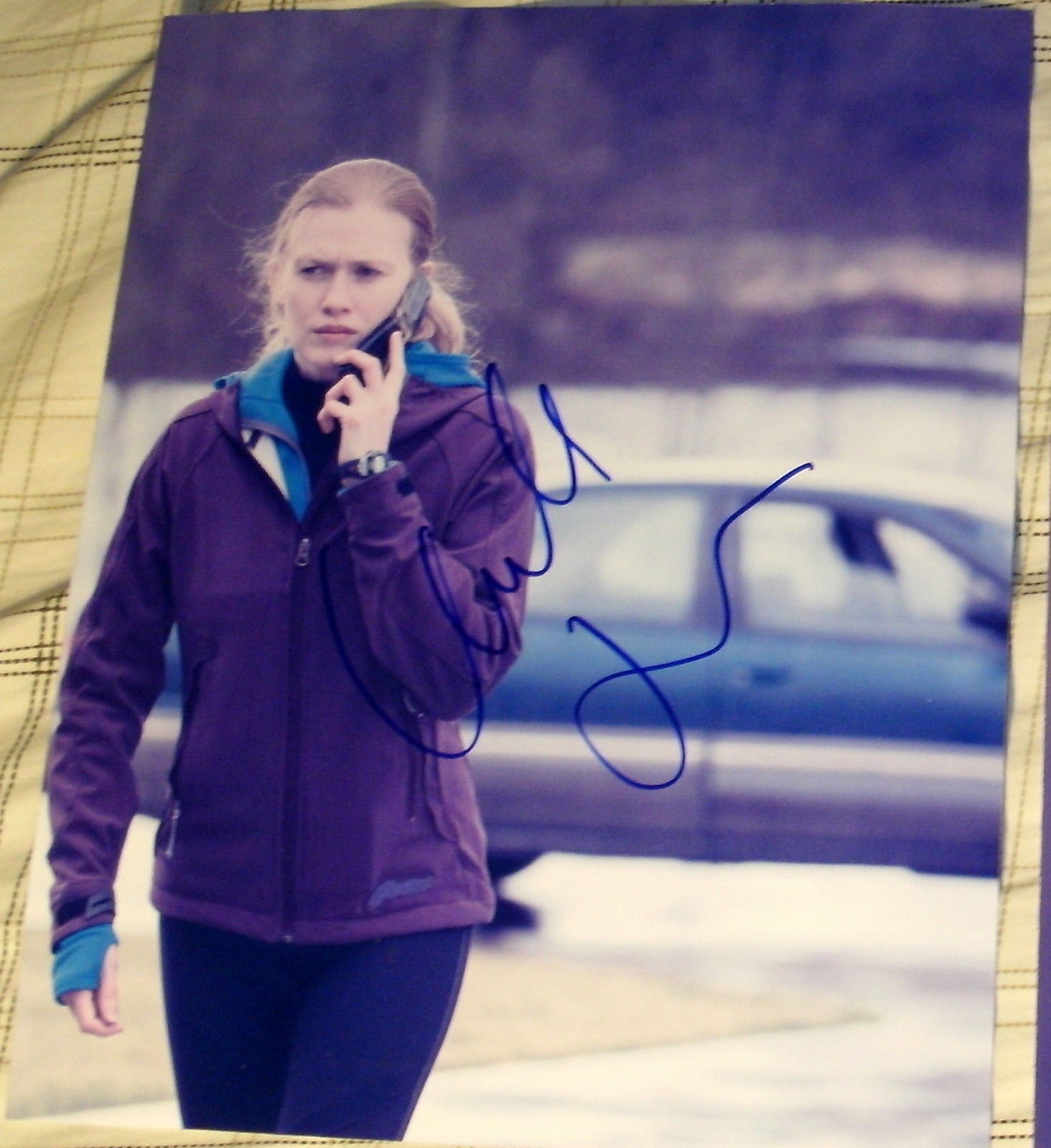 MIREILLE ENOS SIGNED AUTOGRAPH THE KILLING