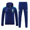 2025/2026 Brazil Hooded Long Sleeves Training Jersey Set 1:1 Thai Quality