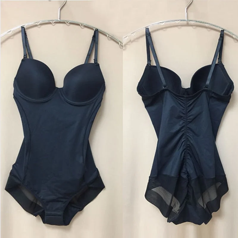 FINETOO Body Corset Women Postpartum Slimming Underwear  Bodysuits Tummy Shapewear Waist Corset Lift Hip Girdle Body Shapers