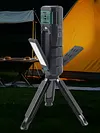 LED Mosquito Repeller Lamp with Hook Rechargeable Folding Camping Tent Light