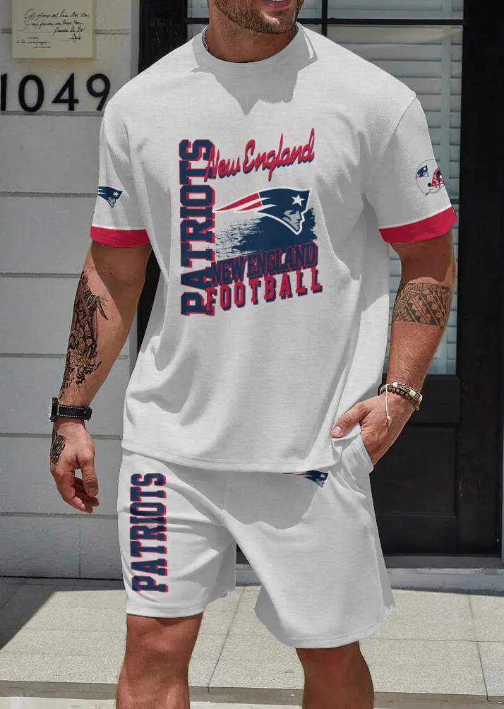 New England Patriots Limited Edition Top And Shorts Two-Piece Suits