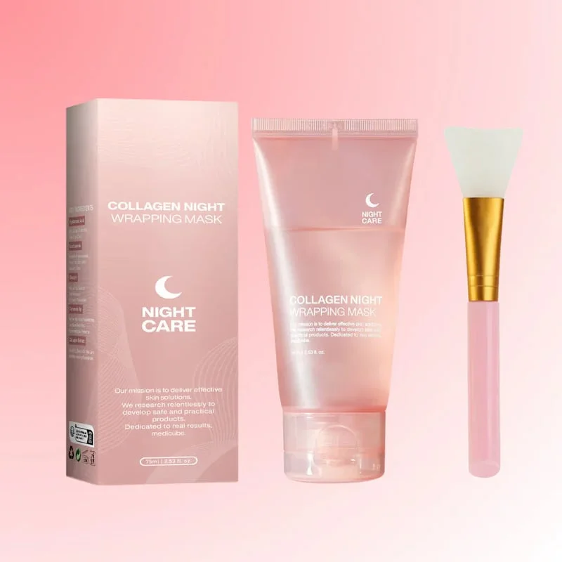 Last Day-49% OFF🔥Collagen Night Wrapping Mask