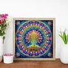 Mandala Baum des Lebens - speziell geformtes Diamond Painting - 30*30cm