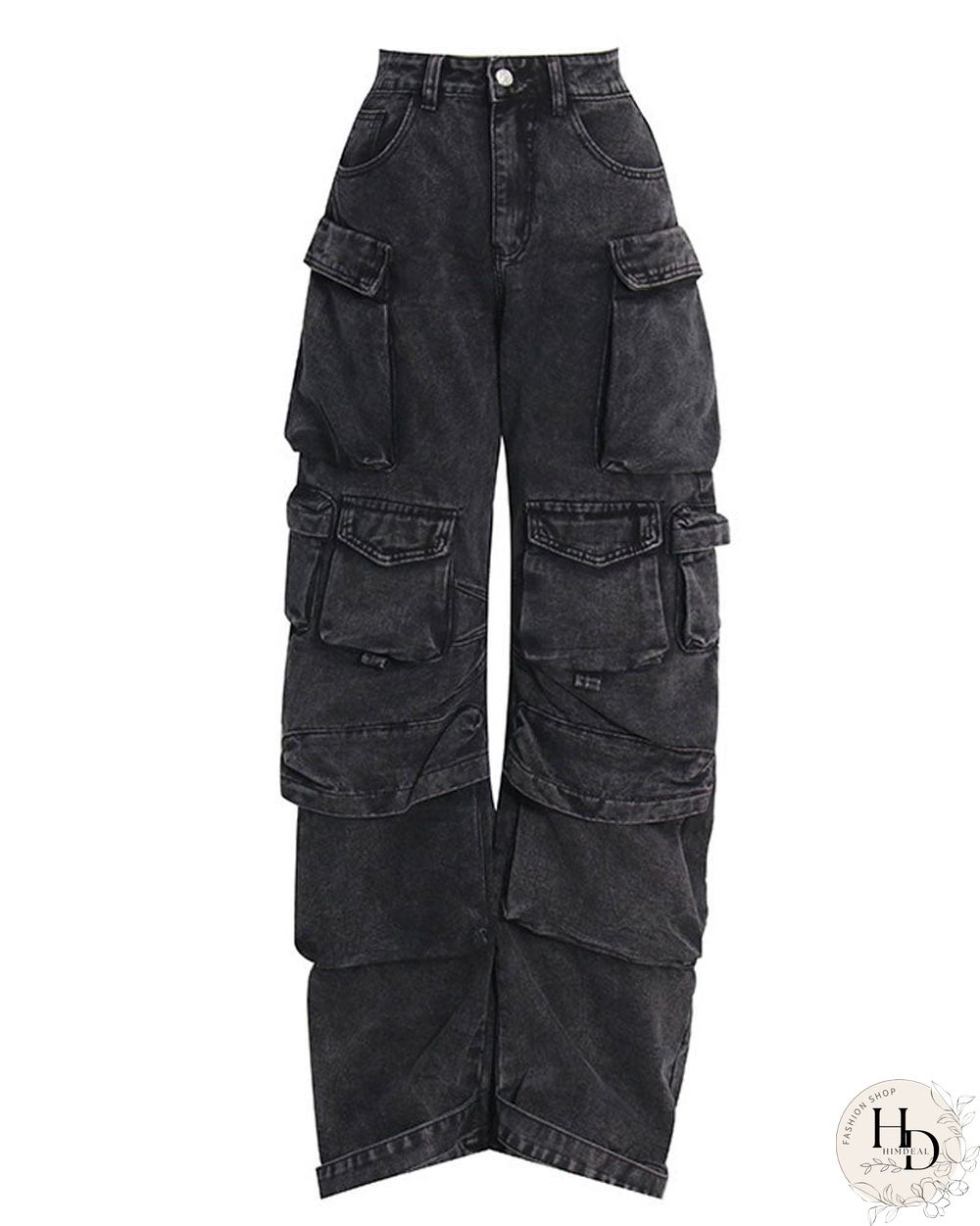 Janet Cargo Denim Jeans