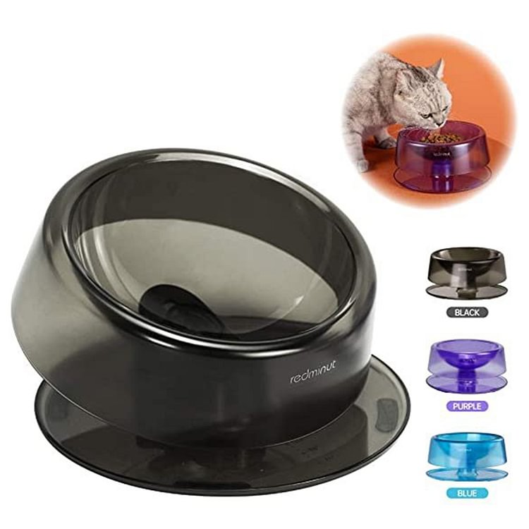 Adjustable Tilted Cat Feeding Bowl (0-22°)