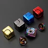 【BUY MOR SAVE MORE】Adult Fidget Spinner Toy Cube, Metal EDC Cool Desktop Gadget Office Toy Small Anxiety Fidget Spinner