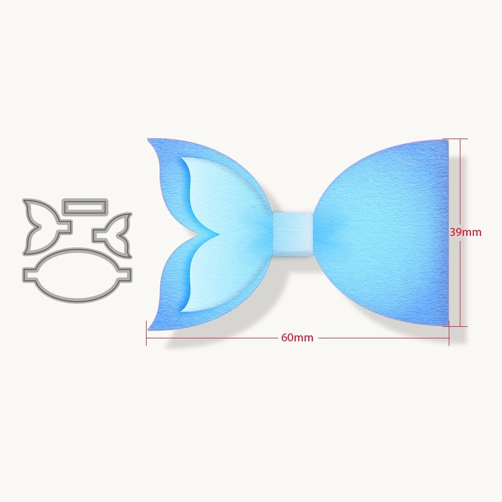 New Arrival Bow Metal Cutting Dies TTemplates for DIY Scrapbooking Material Photo Album Craft Paper Card Making Decorative
