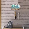 (US Local)Marine Animal DIY Diamond Painting Hanging Hook No Hole Punching Wall Decoration