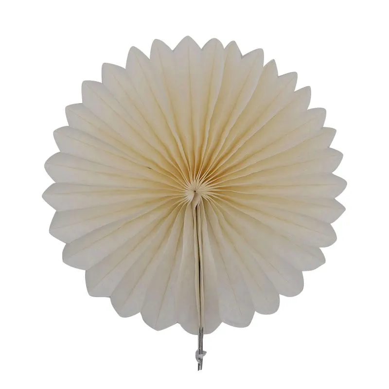 Decorative Wedding Party Paper Crafts 4 -12 Paper Fans DIY Hanging Tissue Paper Flower for Wedding Birthday Party Festival