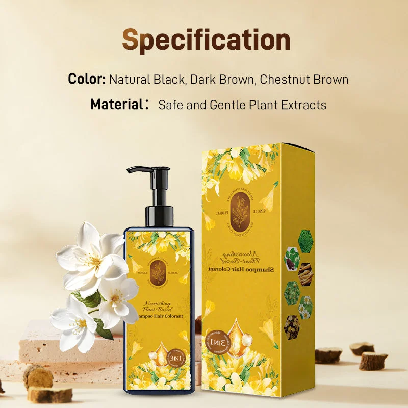 💥Buy 5 Get 8 Free💥Nourishing Plant-Based Hair Color