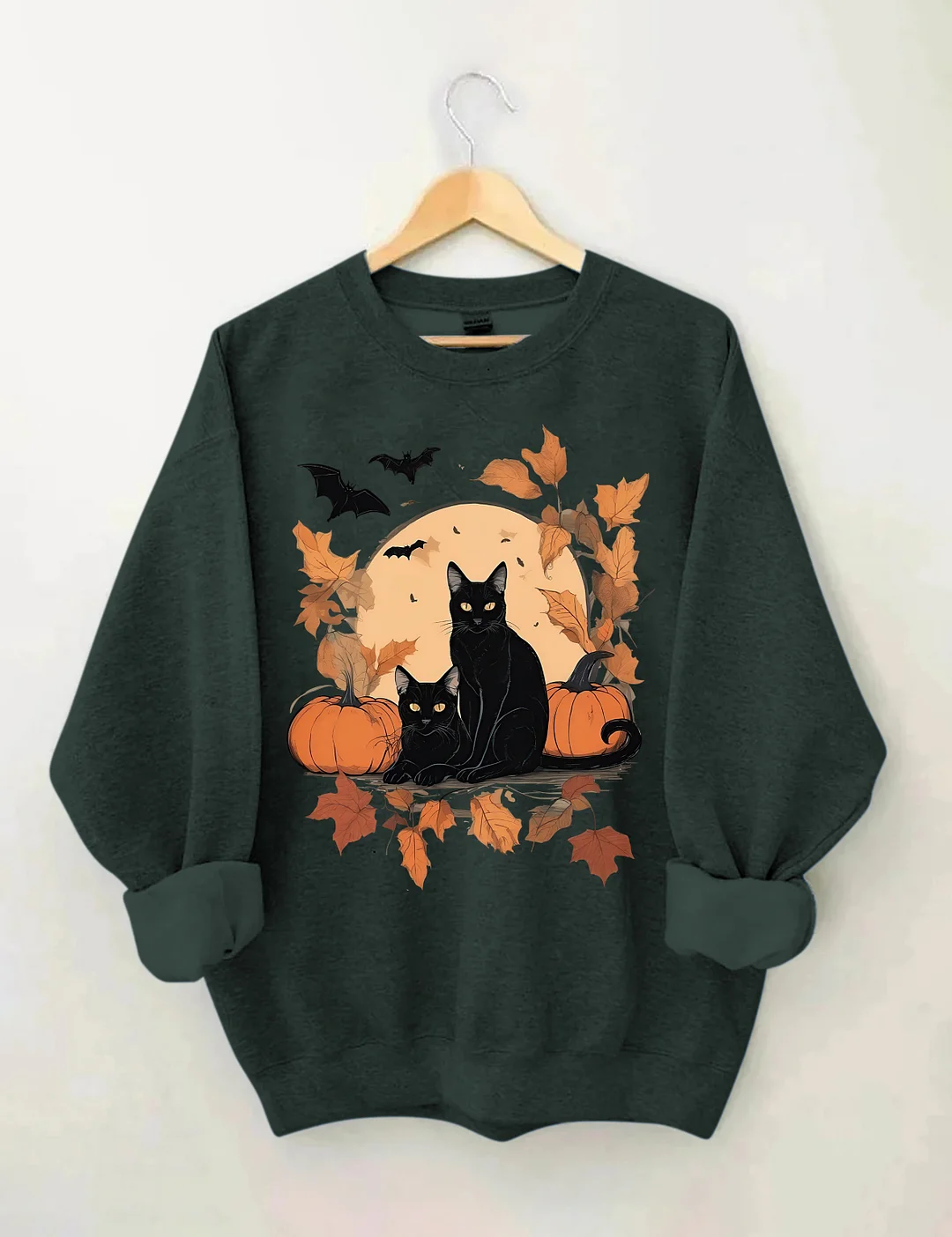 Halloween Cat Sweatshirt