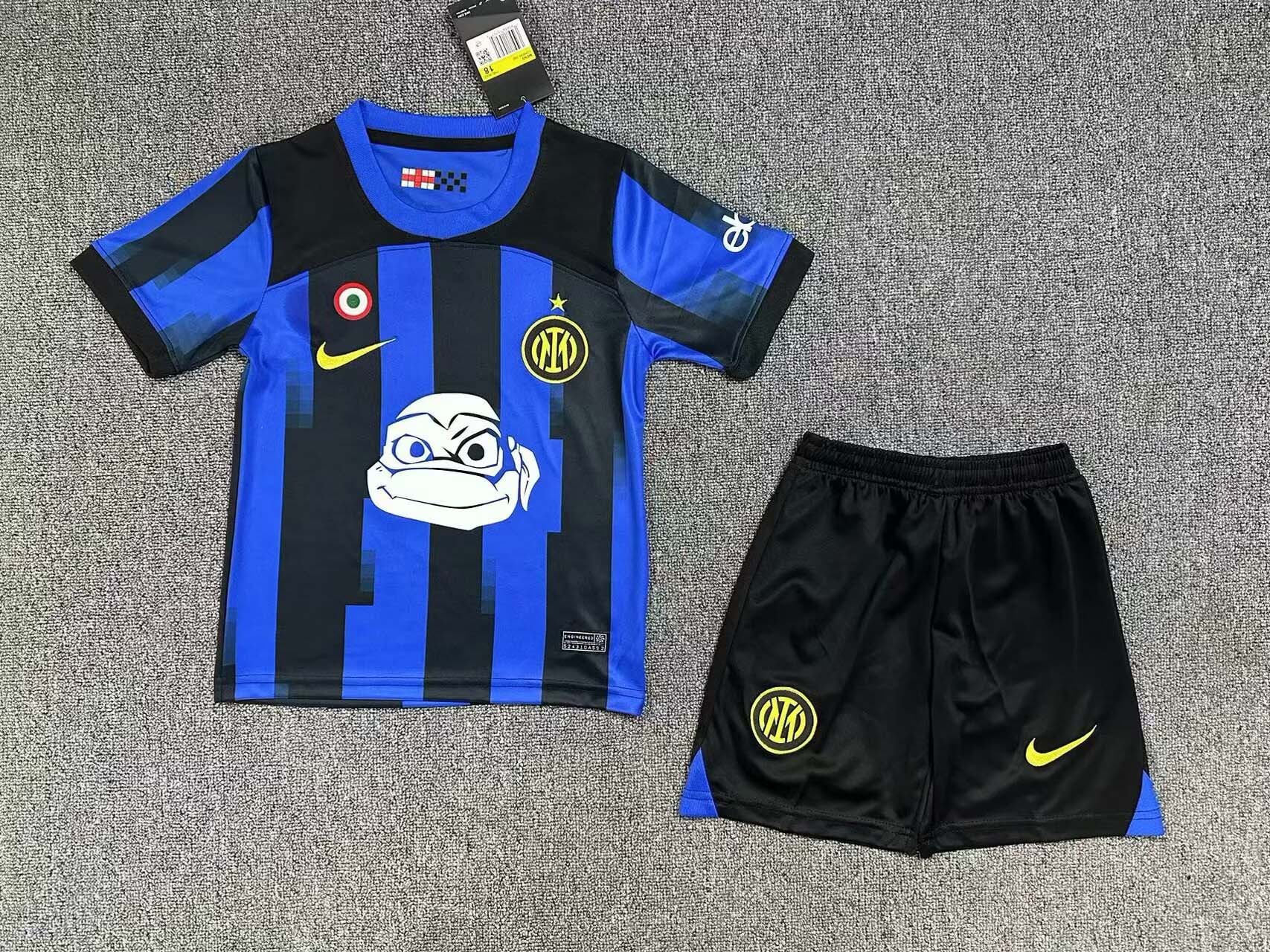 2023/2024 Inter Milan Home Ninja Turtle Edition Football Jersey1:1 ...