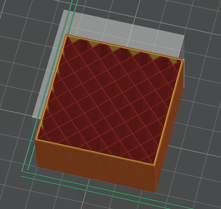 3D打印填充结构：网格