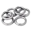 Metallic Spring Circle Buckles DIY Fashion Accessories
