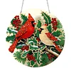Diamond Painting Cardinal Pendant