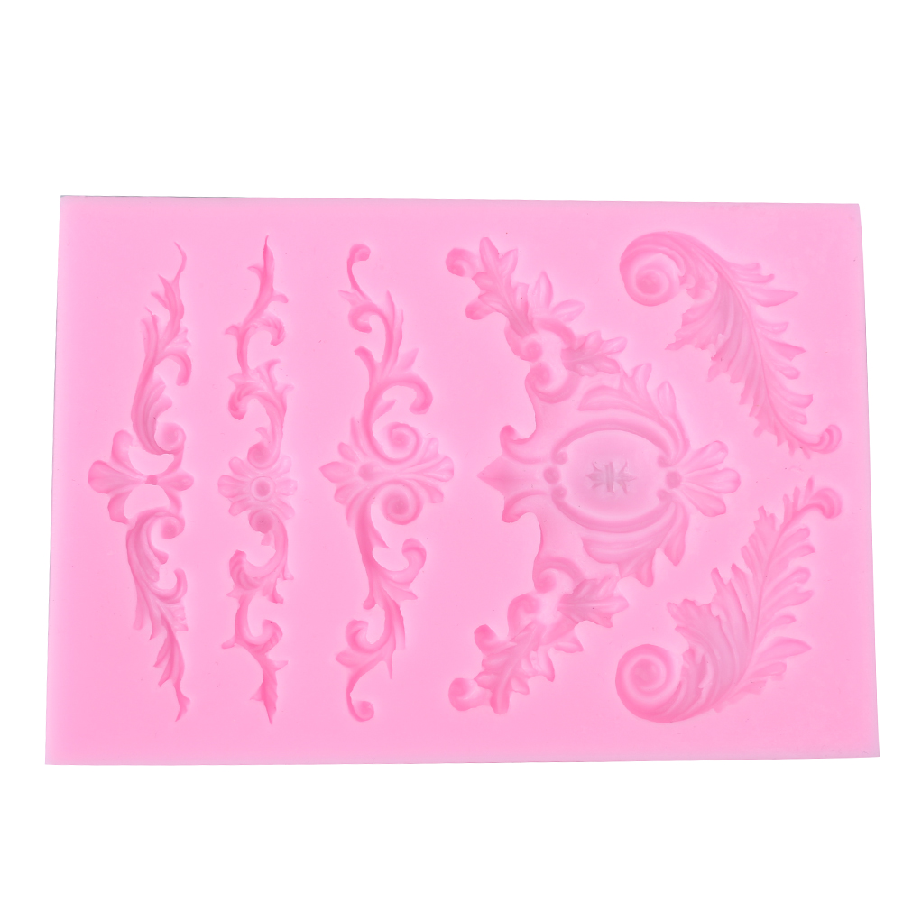 

1pc Lace Relief Pattern Cutter Mold Sugarcraft Fondant Cake Decorating Tool, 501 Original