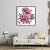 Peony-14CT Stamped Cross Stitch 31*30cm/12.2*11.81in tapestrymarket