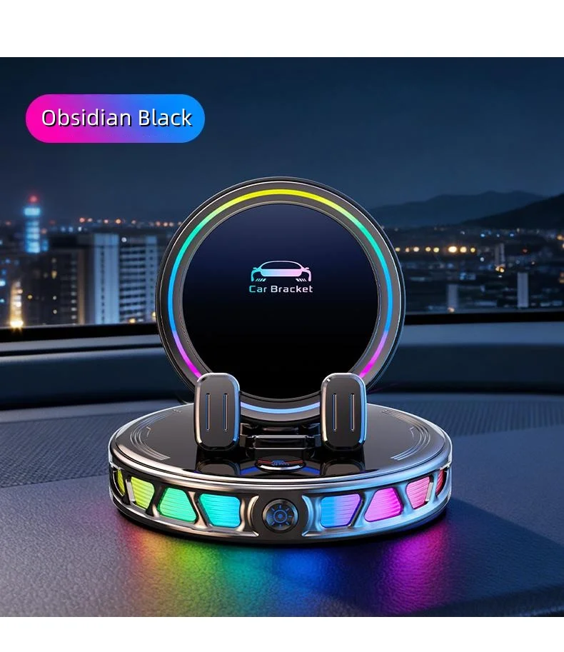 Customized car electric phone holder, new wireless charging, anti-shake dashboard navigation holder
